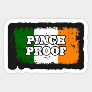 Pinch Proof Happy St. Patricks Day Sticker